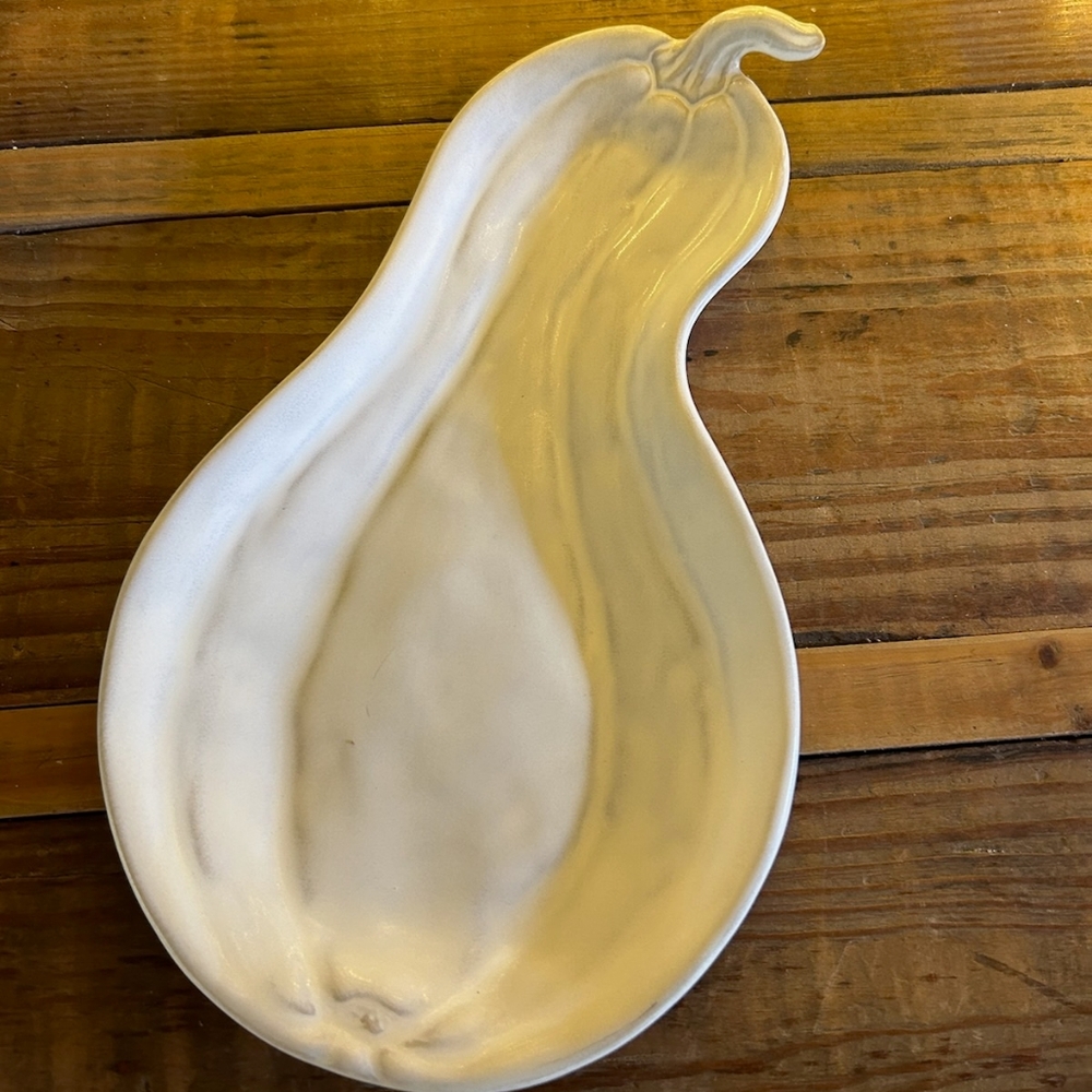 Pottery Barn Gourd Sm Serving Platter!